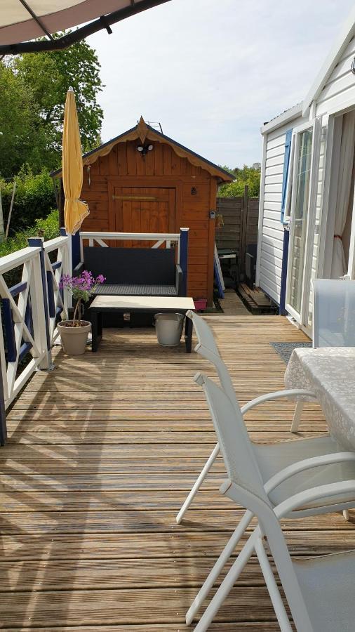 Sylvie Proprietaire Du Mobil-Home Saint-Pair-sur-Mer Eksteriør bilde